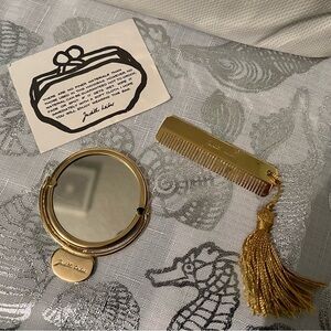 Vintage Judith Leiber Vintage Lizard Leather purse Gold Frame